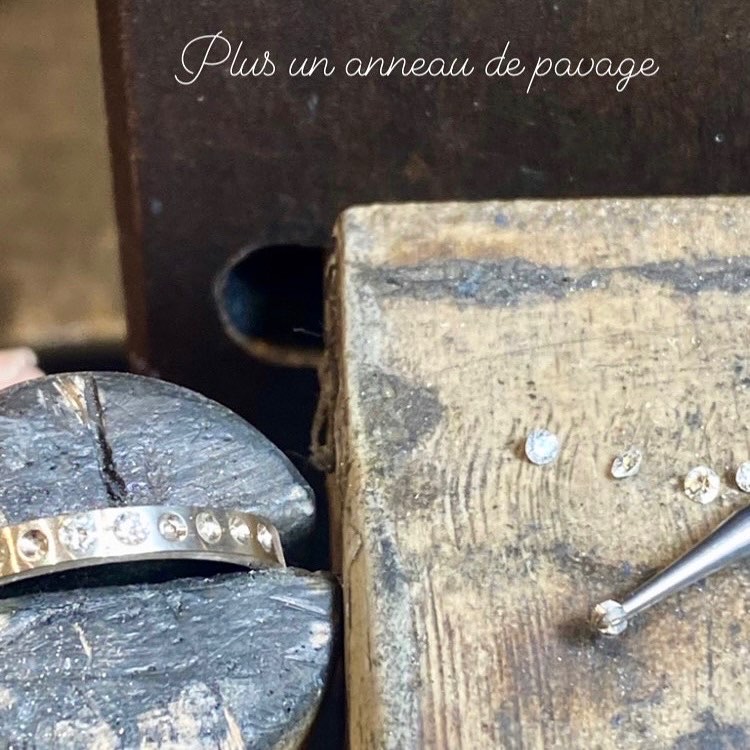 création d'un bague à partir de 3 anciennes bagues